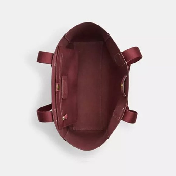 Coach Rouge Pink Derby Tote NWT - Picture 2 of 8